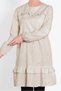 Cottoned Tunic with Rush Detail 4151-1 - 4