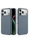 Apple iPhone 18 Pro Max Compatible Case with Velvet Inside and Erasable Launch Case Gray