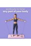 5-in-1 Foldable Pilates Reformer Board, Multi-Purpose Home Workout Machine with Timer - 5