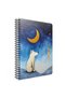 Pole Notes Spiral Plastic Cover 80 Sheets 17*24 Lined Notebook