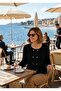 سترة نسائية محبوكة بأزرار مزدوجة الصف