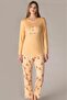 Women's Long Sleeve Pajama Set Viscose Seasonal Dowry 09-131