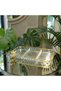 Luxury Gift Metal Leg Gold Rectangular Butterfly Presentation Cookie Holder - New Series