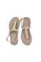 Women's Gray Flip-Flop Beach Sandals - 2