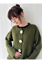 Daisy Bloom Floral Buttoned Cardigan Women Khaki - 4