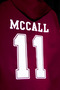 Mccall Printed Oversized Unisex Claret Red Hoodie - 2