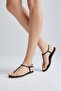 Women's Classic Black Stylish Daily Flip Flops Sandals - 4