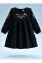 Embroidered Collar Dress for 6-18 Months - Gray