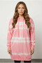Plus Size Batik Print Long Sleeve Pocketed Hooded Cotton Sweatshirt 302208 - 4