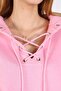 Pink Collar Eyelet Detail Sweatshirt 9145m - 4