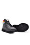 Angel Lace-Up and Zippered Leather Girls' Boots Black - 3