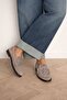 Genuine Leather Women Loafers - 3