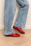 Elegant Women's Leather Ballet Flats - 4