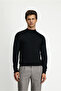 Half Turtleneck Regular Fit Wool Basic Knitted Sweater