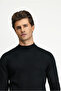 Half Turtleneck Regular Fit Wool Basic Knitted Sweater - 4