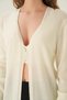 Cardigan lung alb 135 - 5