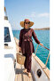Hijab Swimsuit Set with Skirt and Ruffled Bonnets as a Gift - 3
