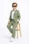 Boy's Flamlı Linen Casual Jacket Suit /Shirt,Pants,Jacket,Bow Tie for Holiday,Wedding,Graduation - 2