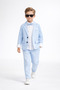 Boy's Flamlı Linen Casual Jacket Suit /Shirt,Pants,Jacket,Bow Tie for Holiday,Wedding,Graduation - 6