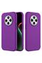Xiaomi Redmi 14C Compatible Case with Velvet Interior and Erasable Design, Deep Purple