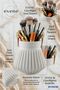 Makeup Organizer Makeup Brush Holder Makeup Organizer Organizer White Color Model 83 - 5