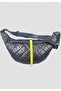 Genuine Leather, Handmade, Diamond Patterned, Large, Unisex, Freebag, Waist, Body and Chest Bag - 7