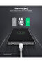 كابل USB-C ذكر إلى USB 2.0 ذكر مضفر من الألومنيوم بطول 3 متر - فضي - 2