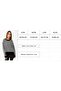 Striped Oversize Knitwear Sweater 6336 Beige-Ecru - 3
