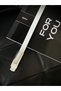 Design Silver Buckle Thin White Women's Belt, Coat Belt, Shirt Belt, Dress Belt - 3