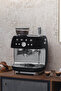 50's Style Retro Black Espresso Coffee Machine with Grinder Egf03Bleu