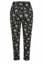 Plus Size Narrow Leg Patterned Pocketed Carrot Cut Stretch Fabric Viscose Pants 143733 - 6