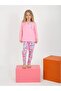 Girl's Long Sleeve 100% Cotton Button Detailed Pajama Set Love Me
