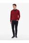 Kiretil Slim Fit V-Neck Basic Knitwear Sweater 50314190-Vr031 - 5