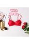 Ece's French Style Wire Free Mulberry Silk Satin Bra Women's Underwear W1035 - 2