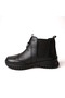Women's Leather Daily Boots 1453 - Black - 41 - 3