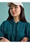 Hooded Tracksuit Set with Stitching Detail - Dark Emerald - - 4