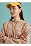 Hooded Tracksuit Set with Stitching Detail - Dark Cream - - 4