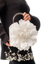Perla |   Pearl Embellished Large Flower Design Evening Dress Ç Bag - Special Occasion E Clutch Bag Wedding & Wedding Accessory - 3
