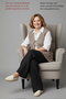 Knitwear Large Size Women's Summer Set of Cotton Spring Anti-Sweat Lace-Like Knit Long Tunic Mother Mink Vest - 7