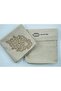 6-Piece Golden Palace Patterned Linen Napkin Set – 34X34 cm Decorative Table Napkin for Special Occasions - 7