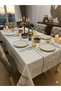Colorful Openwork Embroidered K Linen m Tablecloth the Meeting of Nature and Elegance on Your Tables