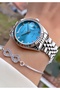 Brand Silver Color Steel Cord Women's Wristwatch - Bracelet - 3