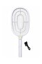 مضرب صاعق حشرات قابل للشحن مع إضاءة LED للناموس - 5