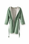Müsli̇n Efes Short Hooded Bathrobe -Cotton- Hooded - Unisex Bathrobe - 3