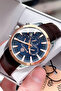 Original Japanese Mechanism Leather Cord Men's Wristwatch 5Atm Water Resistant Gift Special Box Bme2011C1 - 4
