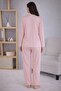 Women's 7125 Long Sleeve Buttoned Pajama Set - 2