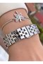 Brand Rose Silver Color Women's Wristwatch - Bracelet - 6