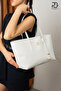 Original Women's Polo Collection Luxury Soft Leather Large Volume Tote Shopper Fully Lined Classic Stylish Daily Use Timeless Design Oversized Hand and Shoulder Bag |   40X36X15 cm - 7