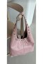 The Moiss Pink Color Studded Detail Shoulder and Clutch Bag