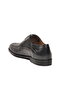 Black Genuine Leather Men's Classic Shoes - 4